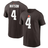 Deshaun Watson Cleveland Browns Player Name & Number T-Shirt Brown - Nike