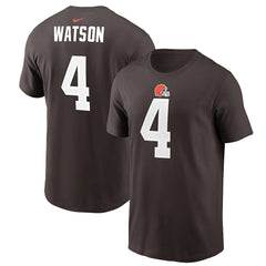 Deshaun Watson Cleveland Browns Player Name & Number T-Shirt Brown - Nike
