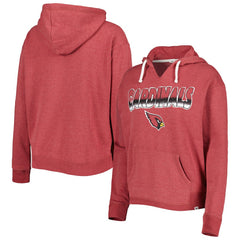 Arizona Cardinals '47 Women's Color Rise Kennedy Notch Neck Pullover Hoodie Cardinal - 47 brand
