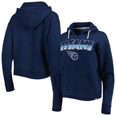 Tennessee Titans '47 Women's Color Rise Kennedy Notch Neck Pullover Hoodie Navy - 47 brand