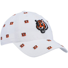 Cincinnati Bengals '47 Women's Confetti Clean Up Adjustable Hat White - 47 brand