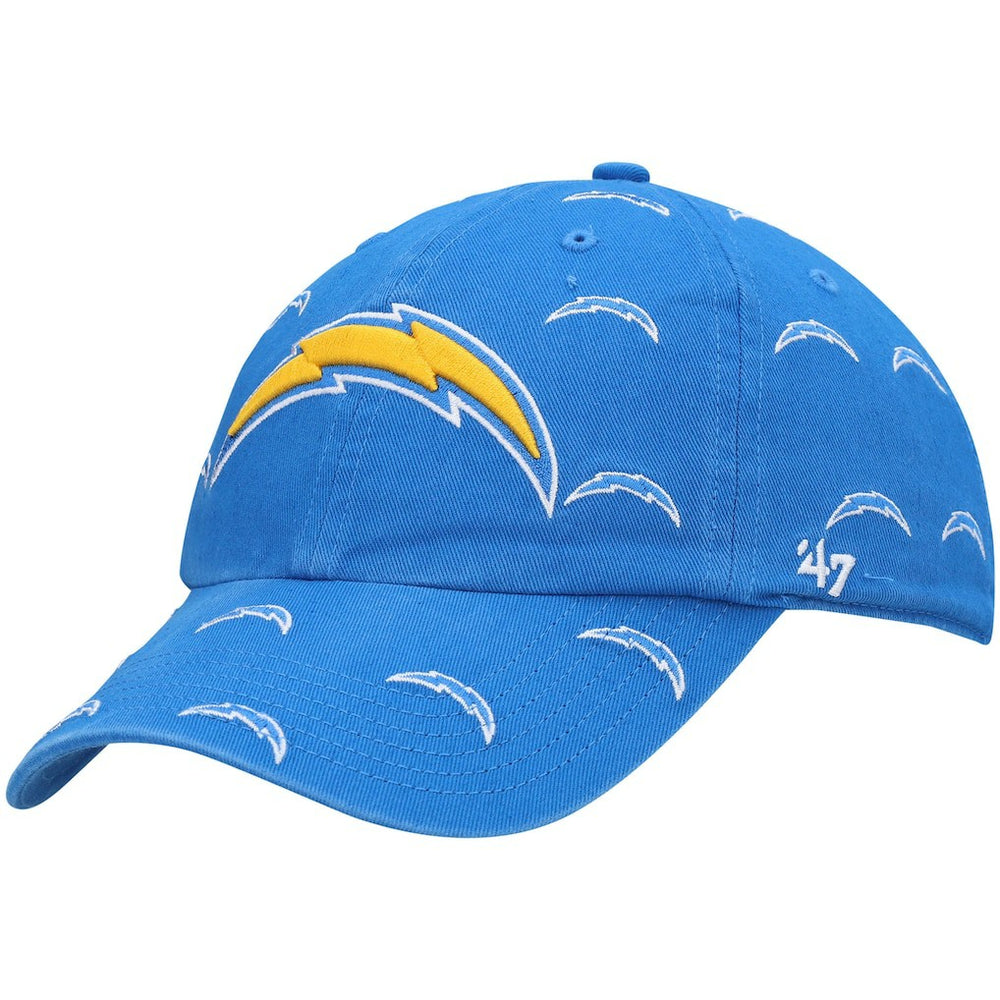 Los Angeles Chargers '47 Women's Confetti Clean Up Adjustable Hat Powder Blue - 47 brand