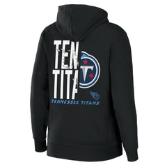 Tennessee Titans WEAR by Erin Andrews Women's Sponge Fleece Full-Zip Hoodie Black - NFL