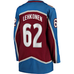 Artturi Lehkonen Colorado Avalanche - Fanatics Women's Home Breakaway Player Jersey Burgundy