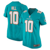 Tyreek Hill Miami Dolphins Women's Player Jersey Aqua - Nike