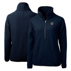 Chicago Cubs Cutter & Buck Women's Cascade Eco Sherpa Fleece Quarter-Zip Pullover Jacket Near Me