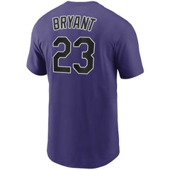 Kris Bryant Colorado Rockies Nike Name & Number T-Shirt Lifestyle