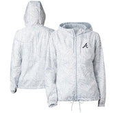 Atlanta Braves Columbia Women's Flash Forward Full-Zip Windbreaker Jacket Near Me