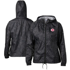 Cincinnati Reds Columbia Women's Flash Forward Full-Zip Windbreaker Jacket Online