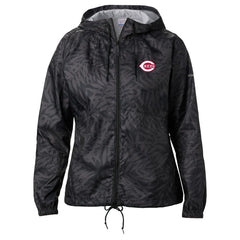 Cincinnati Reds Columbia Women's Flash Forward Full-Zip Windbreaker Jacket Online