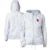 St. Louis Cardinals Columbia Women's Flash Forward Full-Zip Windbreaker Jacket discount