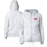 Washington Nationals Columbia Women's Flash Forward Full-Zip Windbreaker Jacket discount