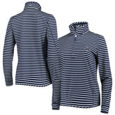 Tennessee Titans Vineyard Vines Women's Sankaty Shep Half-Zip Pullover Top Navy - NFL