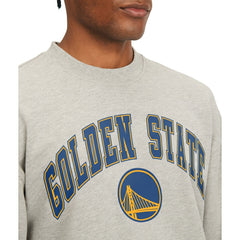 NBA - Golden State Warriors Tommy Jeans James Patch Pullover Sweatshirt - Gray