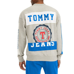 NBA - Dallas Mavericks Tommy Jeans James Patch Pullover Sweatshirt - Gray