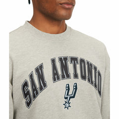 NBA - San Antonio Spurs Tommy Jeans James Patch Pullover Sweatshirt - Gray