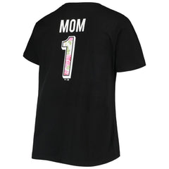 San Francisco Giants Women's Plus Size #1 Mom 2-Hit V-Neck T-Shirt Sale