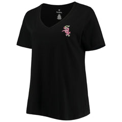 Chicago White Sox Women's Plus Size #1 Mom 2-Hit V-Neck T-Shirt discount