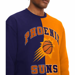 NBA - Phoenix Suns Tommy Jeans Keith Split Pullover Sweatshirt - Purple/Orange