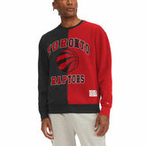 NBA - Toronto Raptors Tommy Jeans Keith Split Pullover Sweatshirt - Red/Black