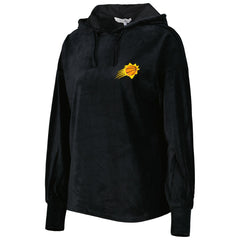 NBA - Phoenix Suns Touch Women's End Line Velour Pullover Hoodie - Black