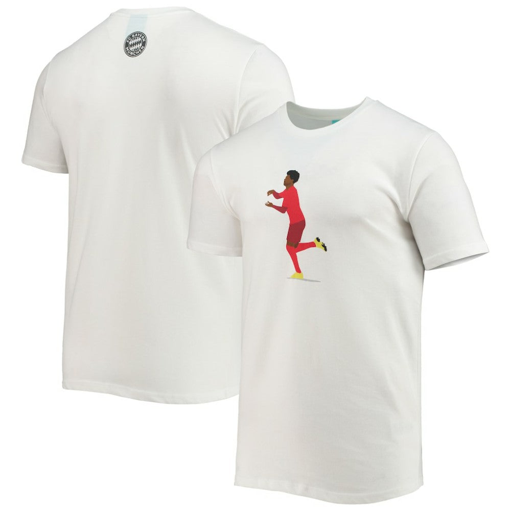 Serge Gnabry Bayern Munich Hands-of-God T-Shirts - White
