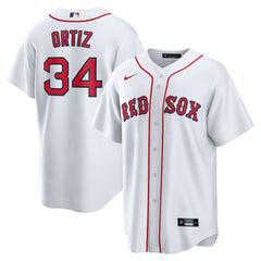 David Ortiz Boston Red Sox Nike Home Replica Player Jersey Lifestyle
