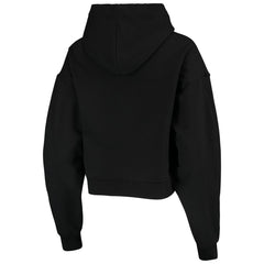 NBA - Phoenix Suns Lusso Women's Layla World Tour Cropped Pullover Hoodie - Black