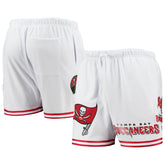 Tampa Bay Buccaneers Pro Standard Mesh Shorts White/Red - NFL