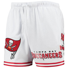 Tampa Bay Buccaneers Pro Standard Mesh Shorts White/Red - NFL