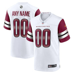 Washington Commanders Game Custom Player Jersey White - Nike