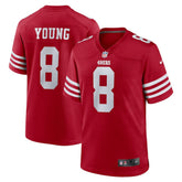 Steve Young San Francisco 49ers Retired Player Game Jersey Scarlet - Nike