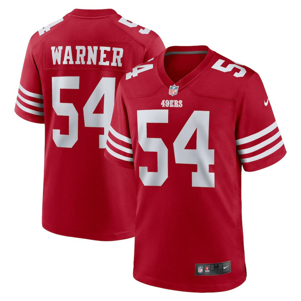 Fred Warner San Francisco 49ers Player Game Jersey Scarlet - Nike