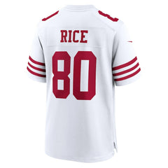 Jerry Rice San Francisco 49ers Retired Player Game Jersey White - Nike