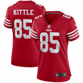 George Kittle San Francisco 49ers Women's Player Jersey Scarlet - Nike