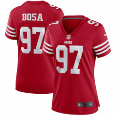 Nick Bosa San Francisco 49ers Women's Player Jersey Scarlet - Nike