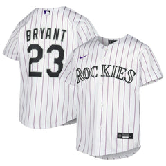 Kris Bryant Colorado Rockies Nike Youth Alternate Replica Player Jersey Lifestyle