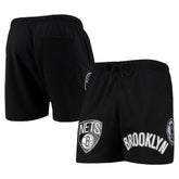 NBA - Brooklyn Nets Pro Standard Mesh Capsule Shorts - Black
