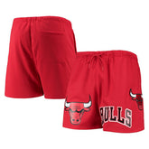 NBA - Chicago Bulls Pro Standard Mesh Capsule Shorts - Red