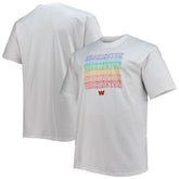 Washington Commanders Big & Tall City Pride T-Shirt White - Fanatics