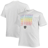 Las Vegas Raiders Big & Tall City Pride T-Shirt White - Fanatics