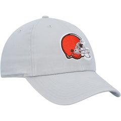 Cleveland Browns '47 Team Clean Up Adjustable Hat Gray - 47 brand