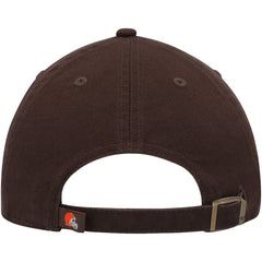 Cleveland Browns '47 Youth Team Logo Clean Up Adjustable Hat Brown - 47 brand