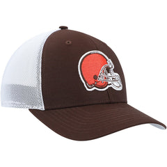 Cleveland Browns '47 Trophy Trucker Flex Hat Brown/White - 47 brand