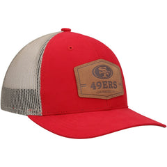 San Francisco 49ers '47 Rawhide Trucker Adjustable Hat Scarlet/Natural - 47 brand