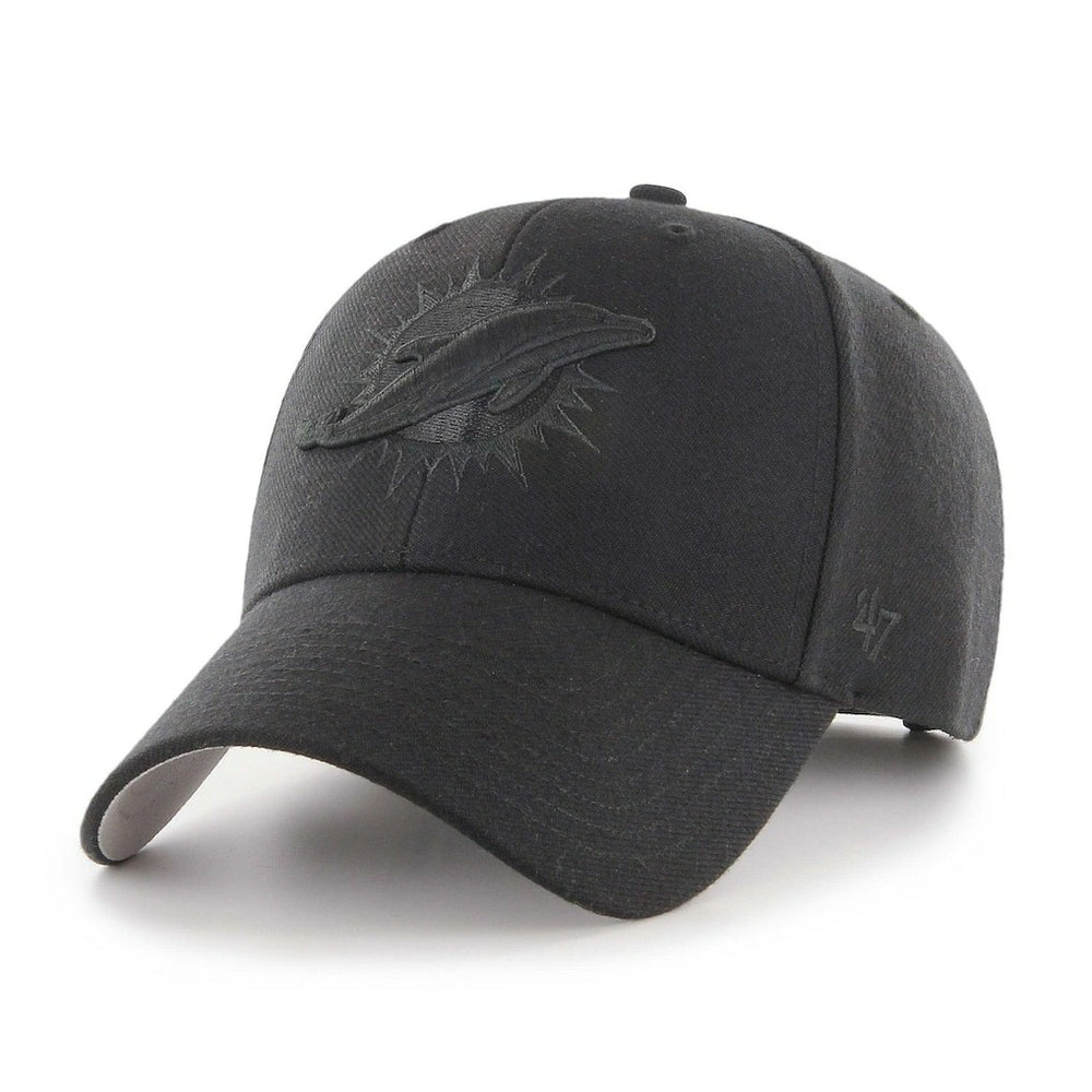 Miami Dolphins '47 Tonal MVP Adjustable Hat Black - 47 brand