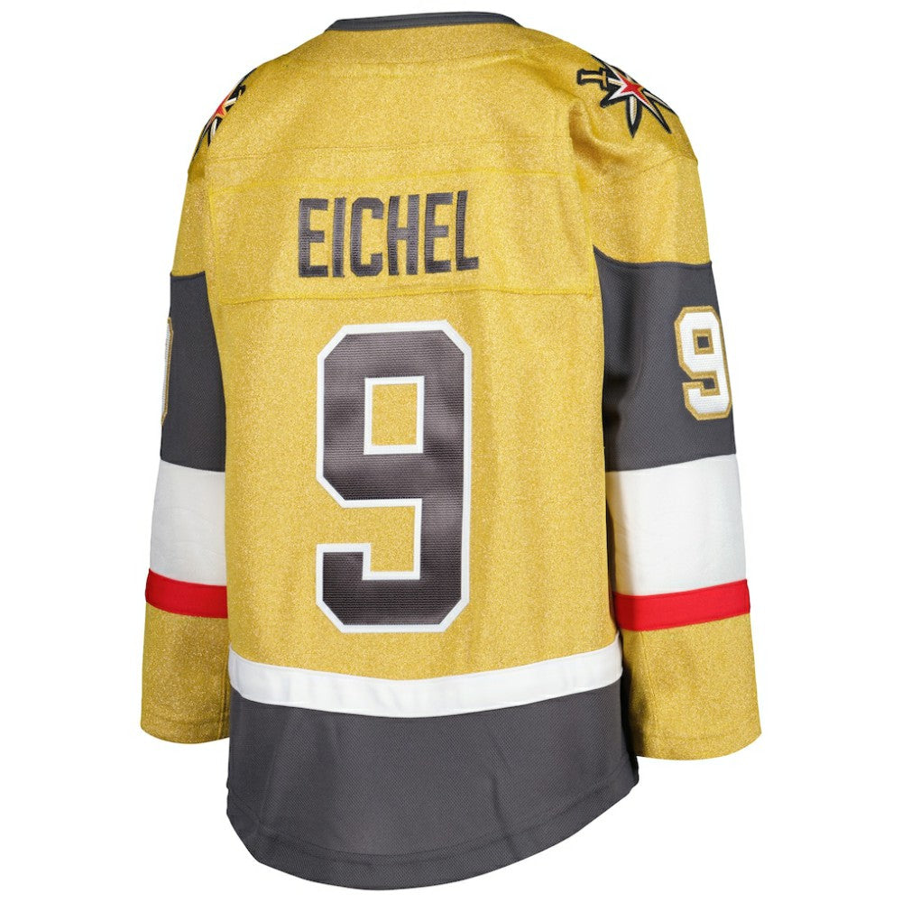 Jack Eichel Vegas Golden Knights Youth Home Premier Player Jersey - Gold | NHL Jerseys