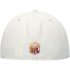 Washington Commanders New Era Chrome Color Dim 59FIFTY Fitted Hat Cream - NFL