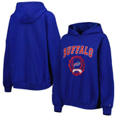 Buffalo Bills Tommy Hilfiger Women's Becca Drop Shoulder Pullover Hoodie Royal - NFL