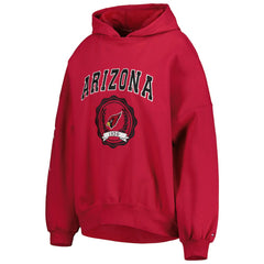 Arizona Cardinals Tommy Hilfiger Women's Becca Drop Shoulder Pullover Hoodie Cardinal - NFL